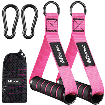 Gym Exercise Handles Replacement Fitness Equipment for Strength Trainer Heavy Duty Cable Machine Handles for Pulleys Gym Equipment Resistance Bands Home Gym Add On Equipment